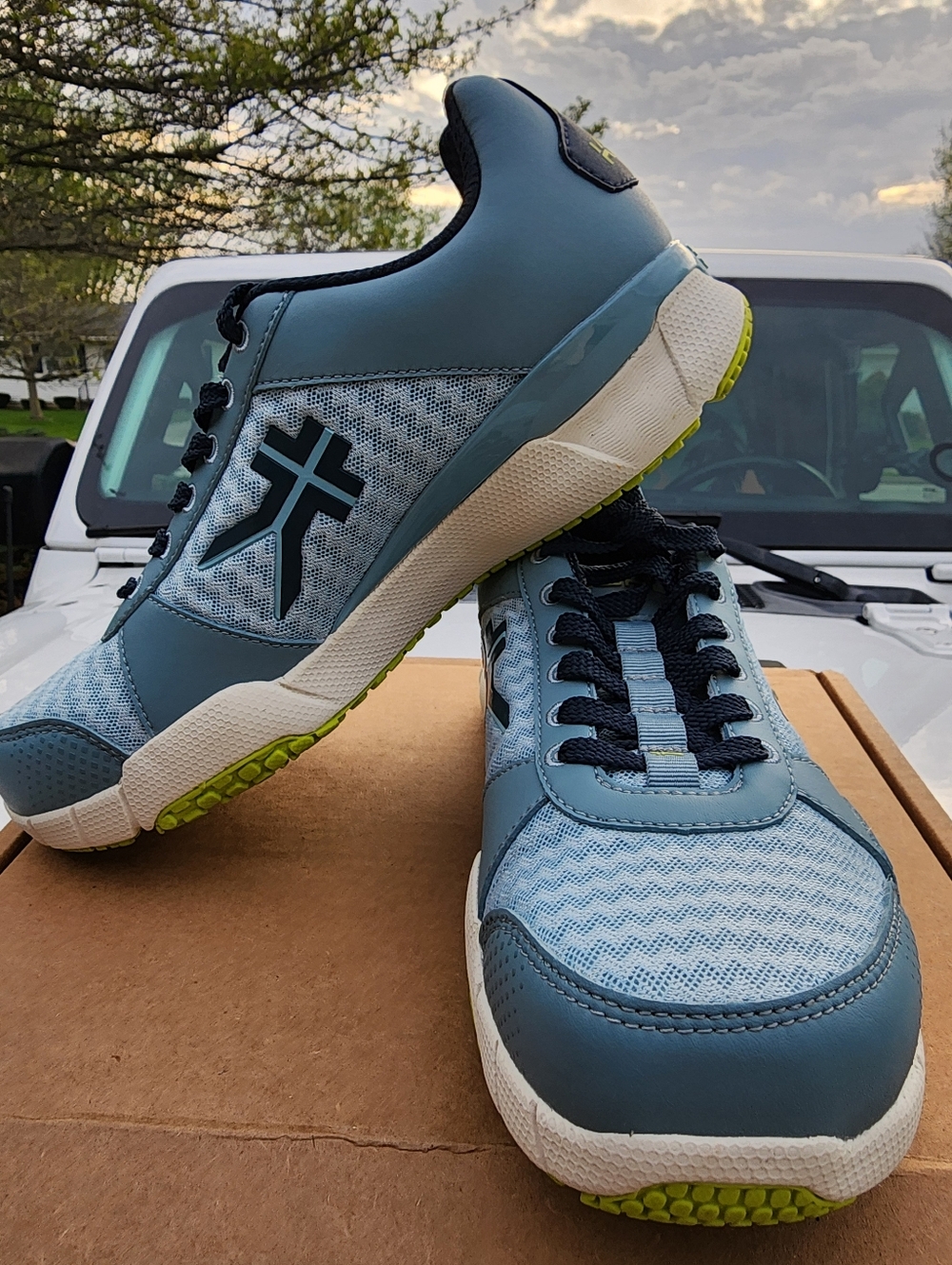 KURU Quantum Women's Sneaker Blue. BEST shoe for Plantar Fasciitis!